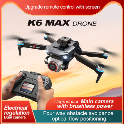 Iqoem K6 Drone με 4K HD κάμερα Wifi Fpv 360 Αποφυγή εμποδίων και αυτόματη παρακολούθηση Επαγγελματικό αναδιπλούμενο ελικόπτερο