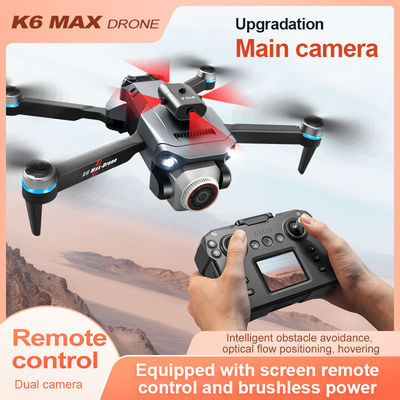 Iqoem K6 Drone με 4K HD κάμερα Wifi Fpv 360 Αποφυγή εμποδίων και αυτόματη παρακολούθηση Επαγγελματικό αναδιπλούμενο ελικόπτερο