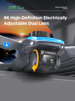 S118 Drone με 4k διπλή κάμερα 5g Wifi 360 Αποφυγή εμποδίων Fpv Brushless Motor Rc Quadcopter Mini Drone Professional