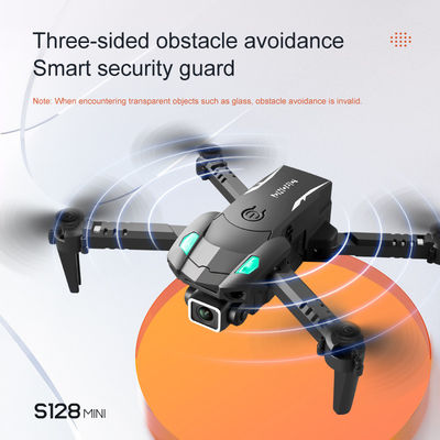 Μέγιστος χρόνος πτήσης S128 Μίνι Drone Φορητό 4k Διπλή κάμερα Αποφυγή εμποδίων Απογείωση Προσγείωση Wifi Rc Drone