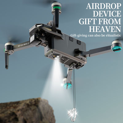 Σχεδιασμός Kf104 Max 2 Drone Rc 5g Wifi Drone 4k Professional με εναέριο 3-άξονα Anti-shake Gimbal Αποφυγή εμποδίων Brushless Quadcopter