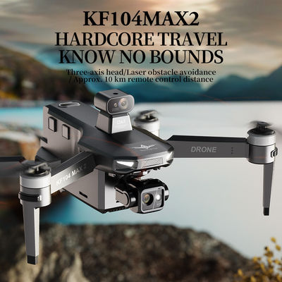 Σχεδιασμός Kf104 Max 2 Drone Rc 5g Wifi Drone 4k Professional με εναέριο 3-άξονα Anti-shake Gimbal Αποφυγή εμποδίων Brushless Quadcopter