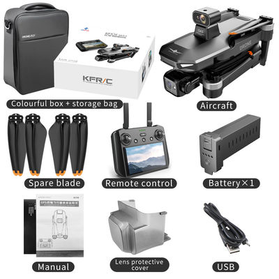 Σχεδιασμός Kf104 Max 2 Drone Rc 5g Wifi Drone 4k Professional με εναέριο 3-άξονα Anti-shake Gimbal Αποφυγή εμποδίων Brushless Quadcopter