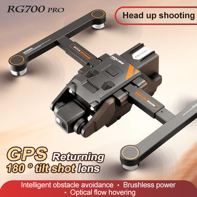Αρχάριοι Drones Rg700 Pro Μίνι Drone με διπλές κάμερες και βίντεο Μεταφορά σε πραγματικό χρόνο Fpv Drone Rc Quadcopter με 4k Hd για ενήλικες