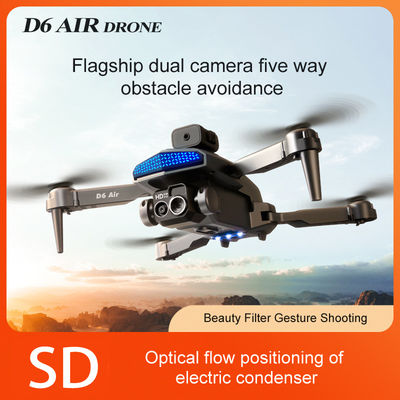 D6 Air Mini Drone Professional 4k HD Camera Quadcopter με αναδιπλούμενο σχεδιασμό αποφυγής εμποδίων και τηλεχειρισμού