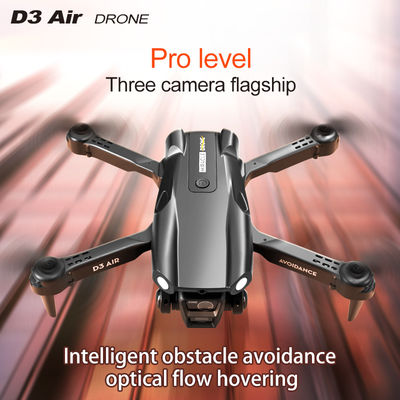 2024 D3 Air Drone LED Light 360 μοίρες Tumbling Headless Mode Οπτική θέση ροής αναδιπλούμενο RC Drone για αρχάριους
