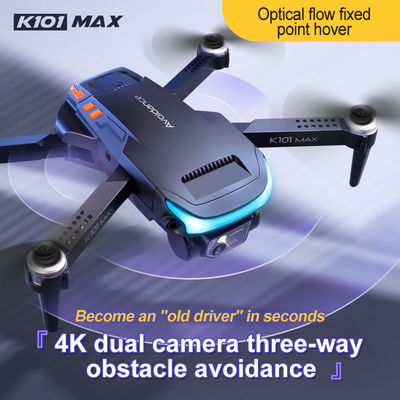 πλαστικό μαύρο γκρι K101 Max Drone 4k κάμερα οπτική ροή αποφυγή εμποδίων Drone με κάμερα HD