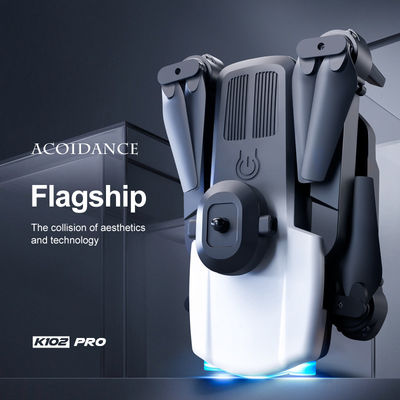 Πλαστικό Drone Quadcopter K102 Pro Μεγάλη διάρκεια ζωής μπαταρίας έξυπνη παρακολούθηση και αποφυγή εμποδίων για ασφαλή πτήση