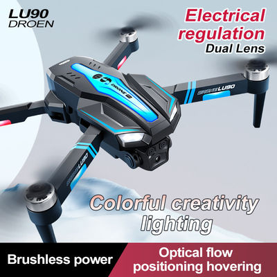 Αρχάριοι Drones Τριάξονα θέση ροής Brushless Mini αναδιπλούμενο Drone με υπέρυθρη αποφυγή εμποδίων και 4k κάμερα