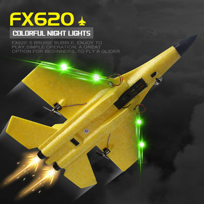 FX620 2.4GHz 2-Channel Foam RC Plane Model Glider RC Jet Airplane με χρόνο φόρτισης 60 λεπτών και μπαταρία 3.7V 150mAh