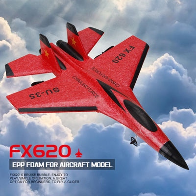 FX620 2.4GHz 2-Channel Foam RC Plane Model Glider RC Jet Airplane με χρόνο φόρτισης 60 λεπτών και μπαταρία 3.7V 150mAh