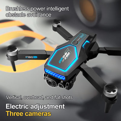 S180 Rc Brushless Drone Hd Ηλεκτρική ρύθμιση Αεροφωτογραφία Wifi Οπτική ροή 4 άξονες Αποφυγή εμποδίων αεροσκαφών για αρχάριους