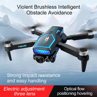 S180 Rc Brushless Drone Hd Ηλεκτρική ρύθμιση Αεροφωτογραφία Wifi Οπτική ροή 4 άξονες Αποφυγή εμποδίων αεροσκαφών για αρχάριους