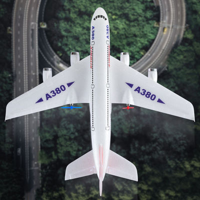 2.4G RC αεροπλάνο A380 μοντέλο ελικόπτερο παιχνιδιού με ανθεκτικό στυροφόνο 110m Range Original Box Include