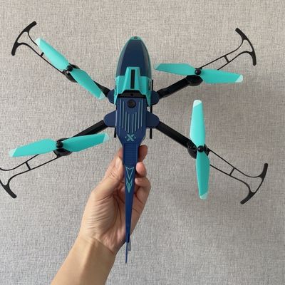 Χρόνος πτήσης HUGTEC W2 Δύο κάμερες Drone με ταχεία αποστολή και αεροφωτογραφία 10-12 MIN Απομακρυσμένος χρόνος GW 13