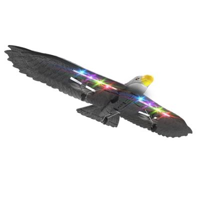 2024 Δύο κατευθύνσεις Eagle Glider Model Rtf Με φως και αυτο-ισορροπία 3 Changell Glider Ελεγχόμενο αεροσκάφος Κλίμακα 56*29.5*8 CM