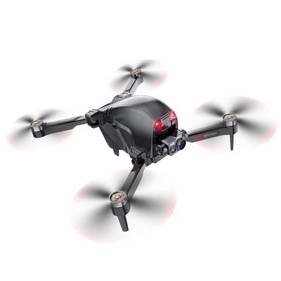 12 MIN Απομακρυσμένος χρόνος Fpv Drone με διπλή κάμερα 4k Αποφυγή εμποδίων Ρυθμίσιμος φακός Ένα κλειδί Πάρτε / προσγειωθείτε App Wifi Control