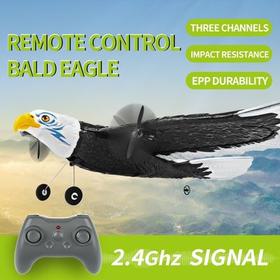 Χαρακτηριστικά RTF 3ch Epp Foam Rc Simulation Wingspan Bald Eagle 2.4g Rc Glider αεροπλάνο παιχνίδια με 14 έτη μέχρι ηλικιακό εύρος