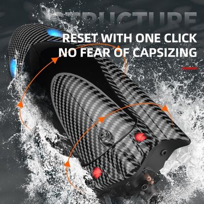 8 έως 13 ετών Εποχή Rc τηλεχειριζόμενο Speedboat Μεγάλη ταχύτητα 40 Km/h Jet Boat Led Light Αναποδογυρισμένη ανάκτηση 2.4g Ενήλικες και παιδιά