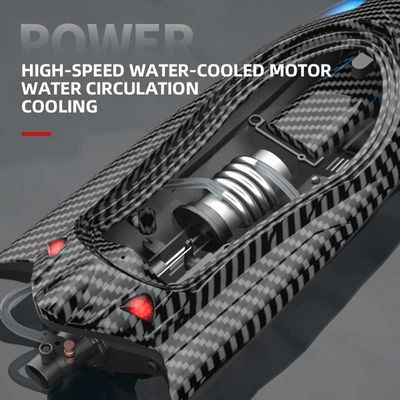 Fy011 Υψηλή ταχύτητα 25KM/h RC Boat 2.4G τηλεχειριστήριο χωρίς εκτεθειμένες λεπίδες αναποδογυρισμένη επαναφορά εκρηκτικό και ισχυρό RC σκάφος παιχνίδι