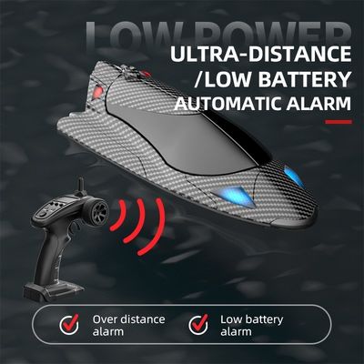 Fy011 Υψηλή ταχύτητα 25KM/h RC Boat 2.4G τηλεχειριστήριο χωρίς εκτεθειμένες λεπίδες αναποδογυρισμένη επαναφορά εκρηκτικό και ισχυρό RC σκάφος παιχνίδι