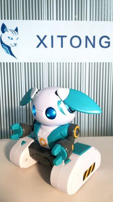 Εκπαιδευτικά ρομπότ HUGTEC S024 Παιχνιδάκι ρομπότ τηλεχειρισμός χειρονομία STEM 3 πλαστική μουσική φωτεινή λειτουργία αυτόματη για Unisex