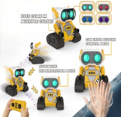 HUGTEC S023 GESTURE λειτουργία ελέγχου ρομπότ παιχνίδι STEM ρομπότ 360 περιστροφή Παιδιά έξυπνο εκπαιδευτικό tablet εκπαιδευτικό ABS πλαστικό