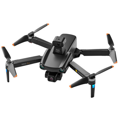 S808 Drone 360 Αποφυγή εμποδίων Χωρίς βούρτσα Τρεις άξονες Eis Αντι-τρομάξιμο Ptz 8k Υπερ-καθαρή εναέρια φωτογραφία GPS Rc Αεροπλάνα