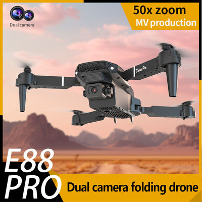 Επαγγελματικό φορητό Drone E88 Pro με διπλή κάμερα 4k 8k Wifi Fpv Quadcopter 3.7V 1800mAH Λιθίου μπαταρία χωρητικότητα