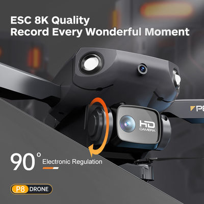 Τύπος ελέγχου P8 Drone Dual Esc 4k Hd κάμερα αναδιπλούμενο Rc τηλεχειριστήριο Quadcopter φωτογραφία Wifi Fpv Μίνι Drones αγόρι δώρα παιχνίδια Vs F189