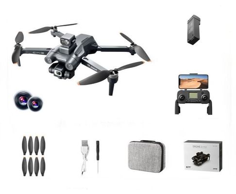 I8 Max 360 Laser Obstacle Avoidance Automatic Homing Remote Control Μαύρο μηχανοκίνητο χωρίς βούρτσα Rc Drone με κάμερα 4k HD