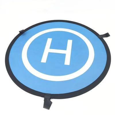 Πορτοκαλί μπλε Drone Landing Pad Πλατφόρμα αδιάβροχη για 55cm Drones και RC Quadcopters