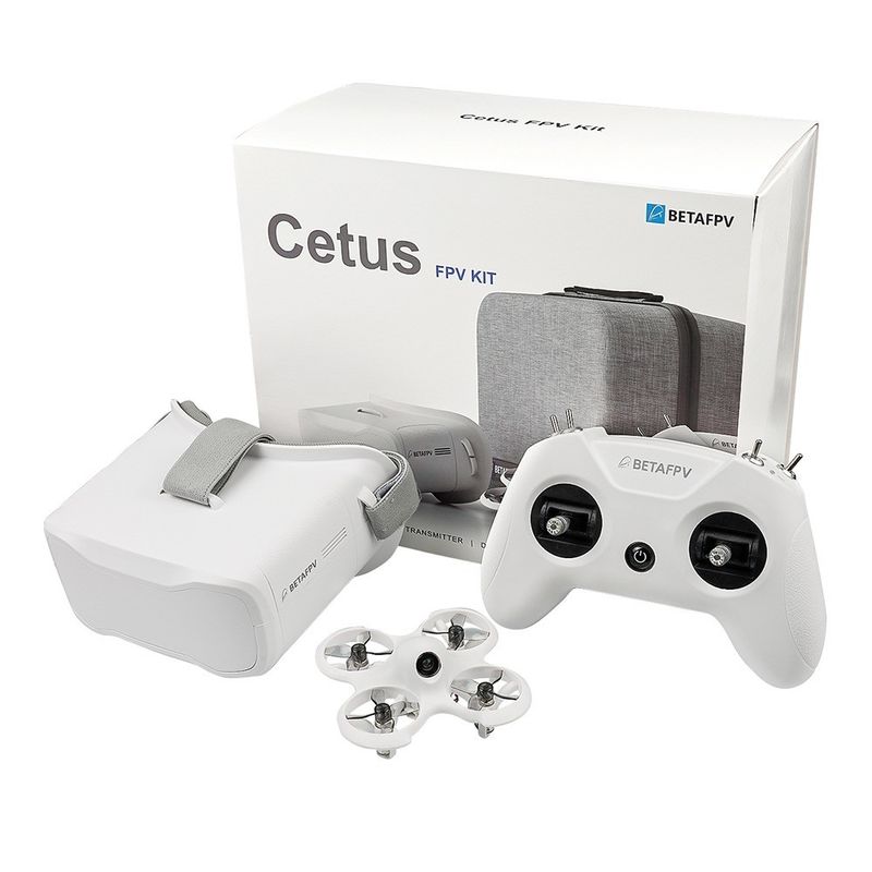Cetus Fpv Kit Indoor Racing Rc Drone Rtf/bnf Vtx Frsky D 8 Vtx Literadio 2 Se Μεταδότης Vr02
