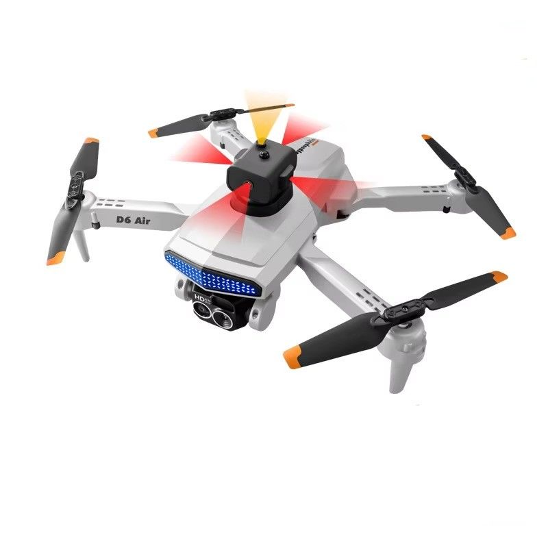 D6 Air Mini Drone Professional 4k HD Camera Quadcopter με αναδιπλούμενο σχεδιασμό αποφυγής εμποδίων και τηλεχειρισμού