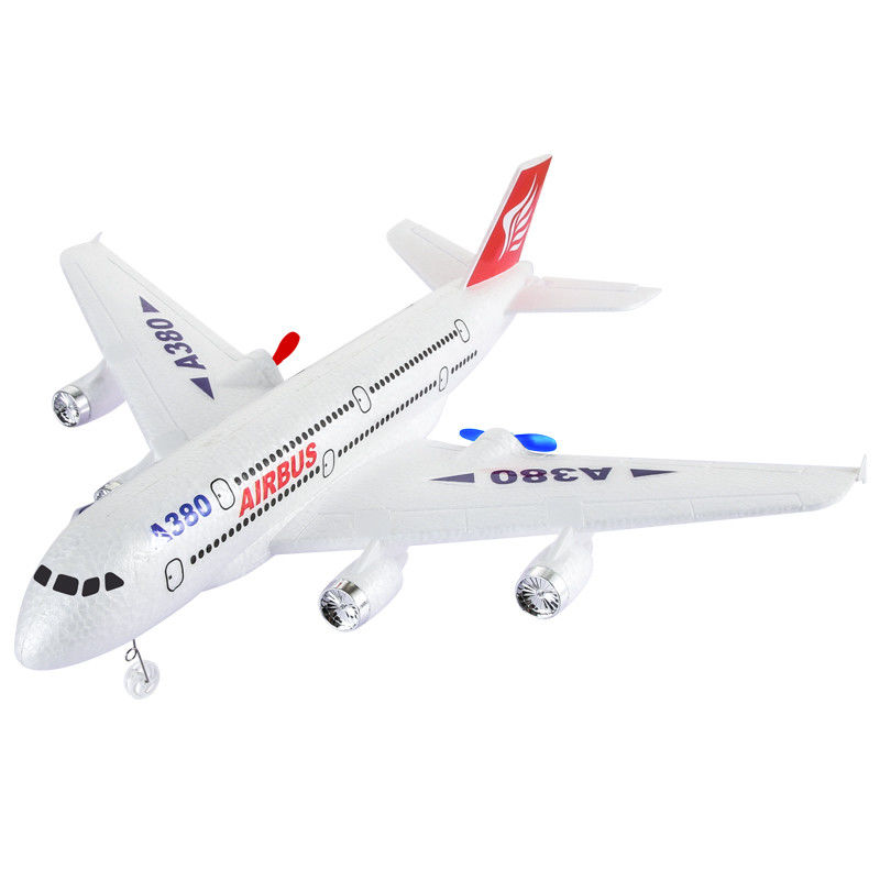 2.4G RC αεροπλάνο A380 μοντέλο ελικόπτερο παιχνιδιού με ανθεκτικό στυροφόνο 110m Range Original Box Include
