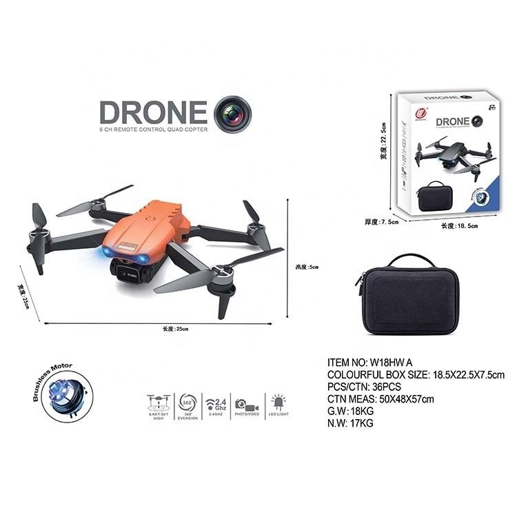 W18Hw Drone για την επιθεώρηση της γεωργίας με λειτουργία χωρίς κεφαλή και 360 ° ειδικά εφέ Rolling για προσαρμοσμένη ρύθμιση πορείας πτήσης