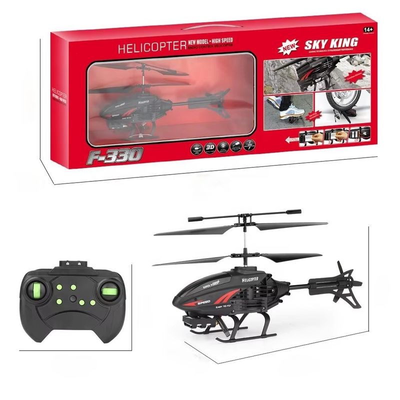 Βιώστε την συγκίνηση της πτήσης με το F330 Mini Helicopter USB επαναφορτιζόμενο και LED Light-Up