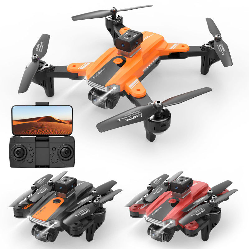 7.4V 2500mAh χωρητικότητα μπαταρίας Αεροπορικό Drone Quadcopter με διπλή κάμερα και αποφυγή εμποδίων